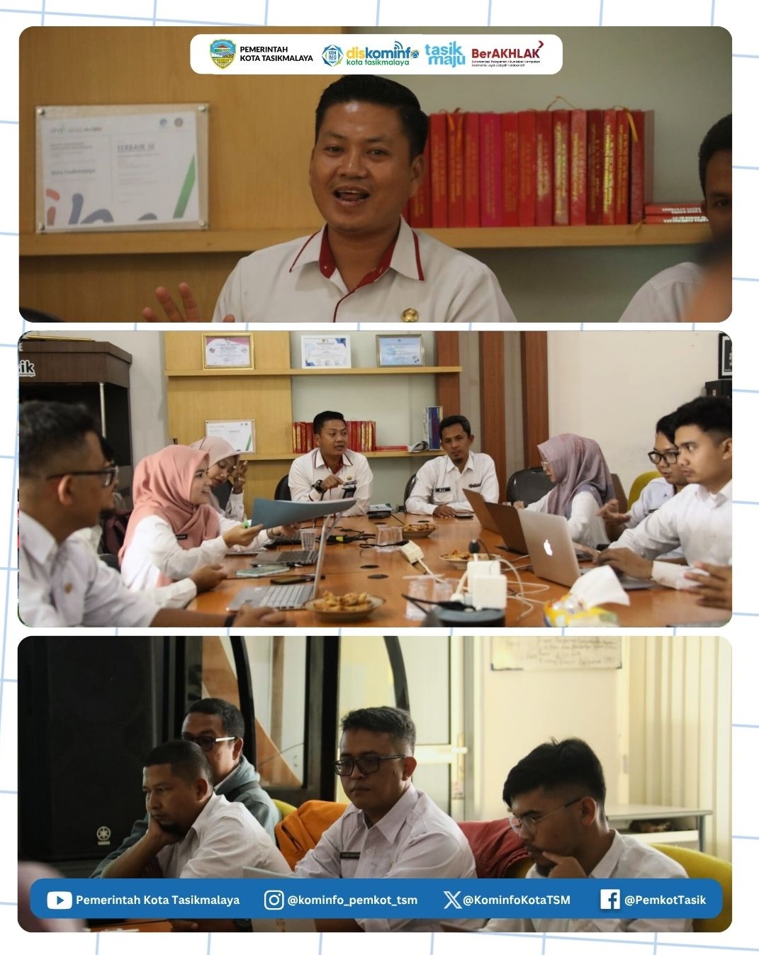 Penutupan Desk Pelatihan Pengelola Website Pemerintah Kota Tasikmalaya